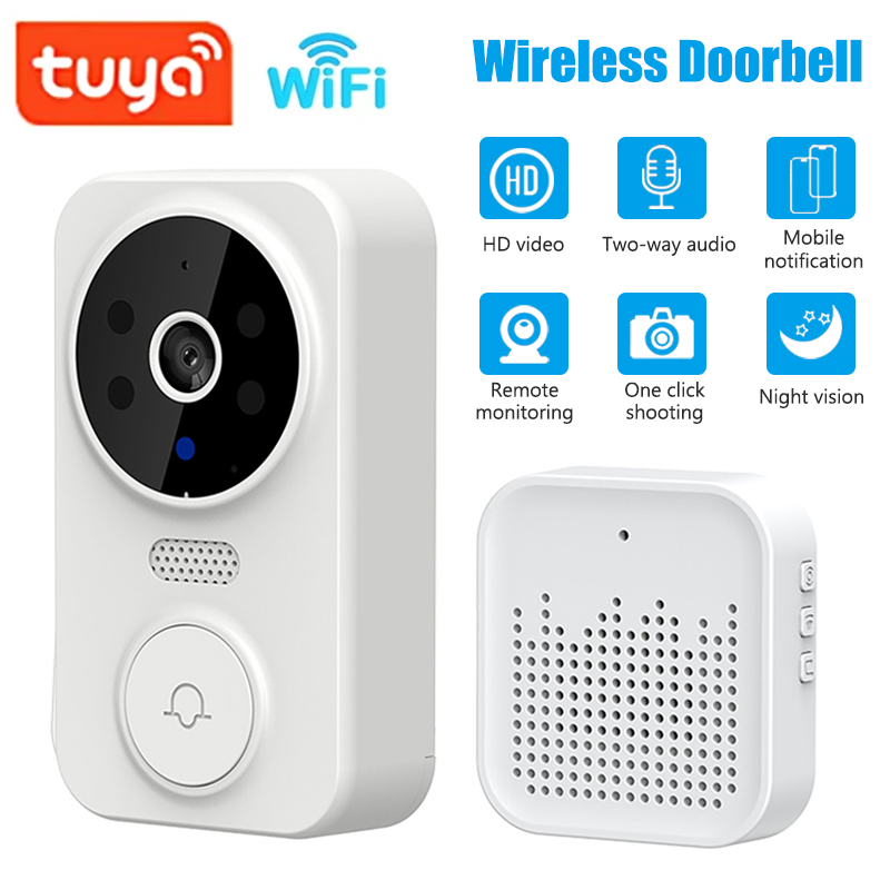 Home Security No Wifi - WiFi Smart Video Doorbell Camera Night
