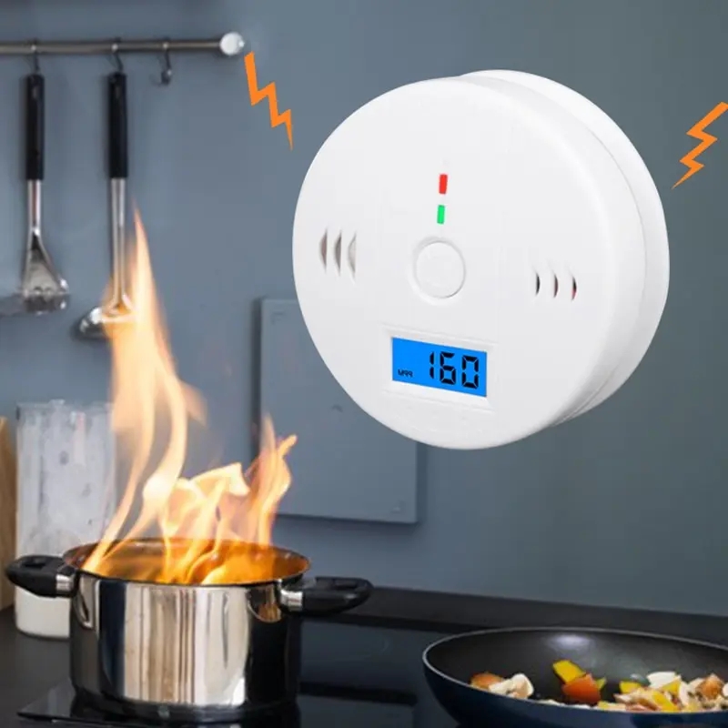 Home Security With Alarm - Co Ppm Detector Warning Siren Alarm