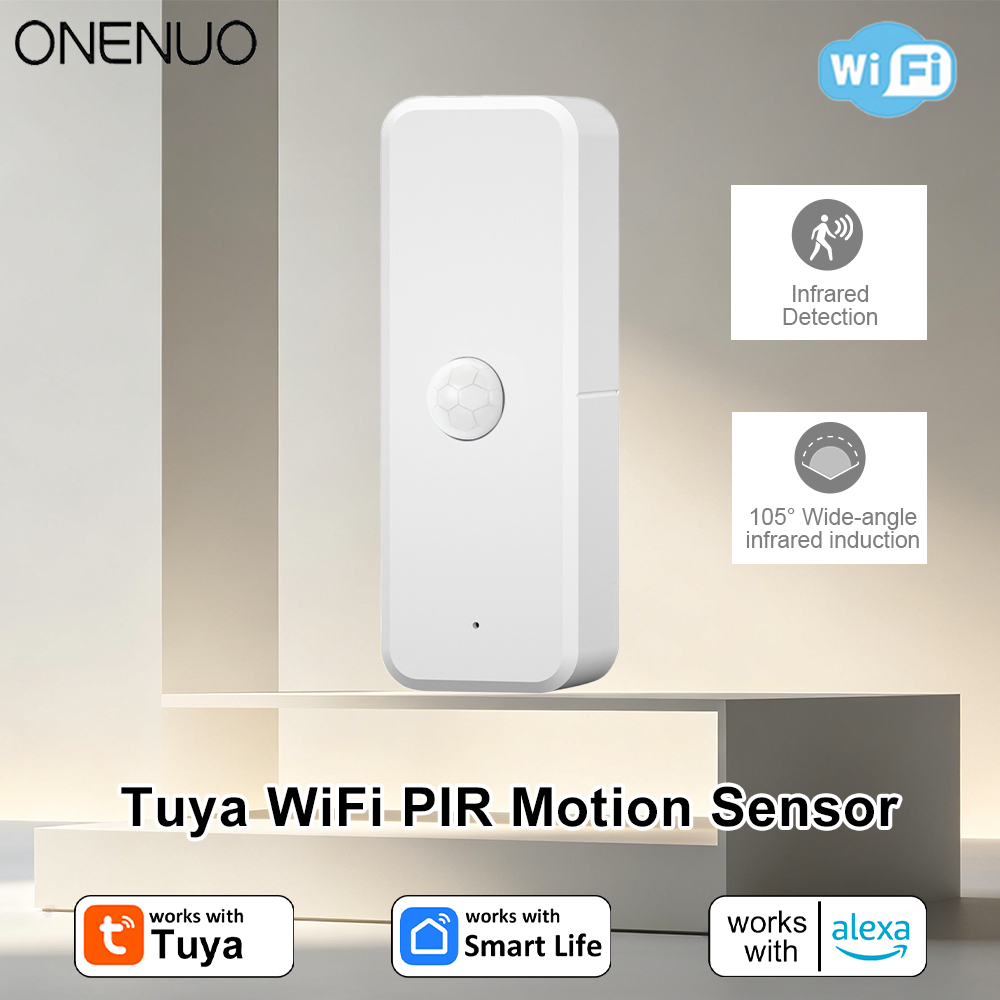 Home Security With Alarm - New Tuya WiFi PIR Motion Detector