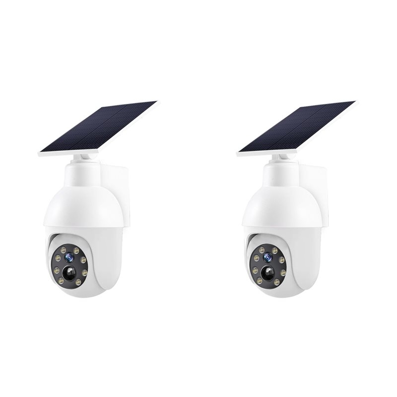 Solar Security Light - 2X Solar Powered Analog Surveillance Sensor
