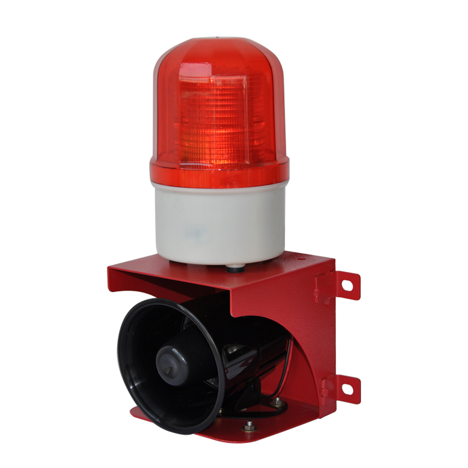 Home Security Lights Outdoors - Industrial Alarm Siren Outdoor 110dB Loud