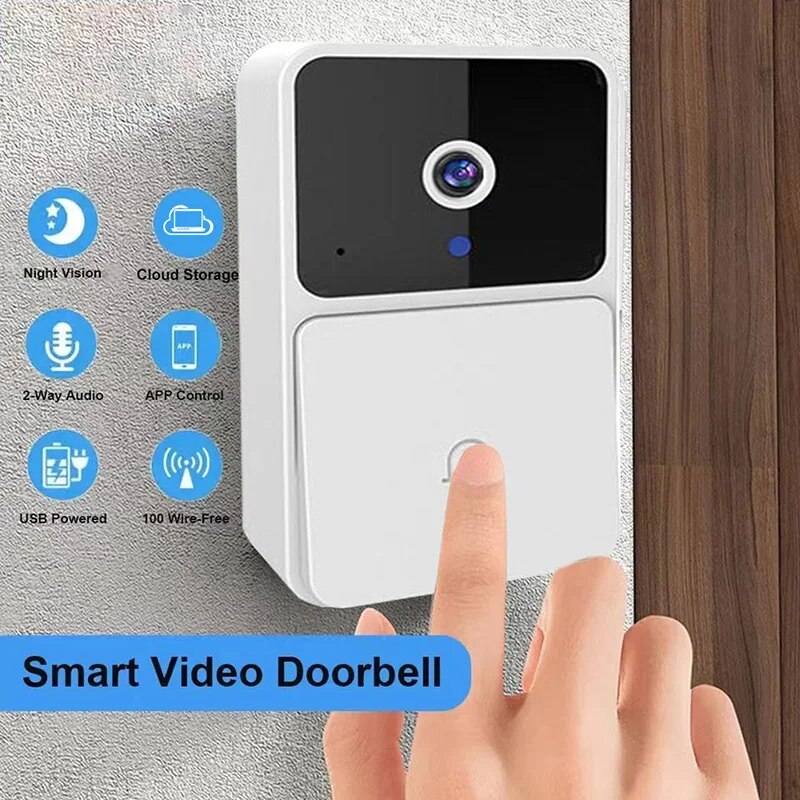 Home Security Features - Wireless WiFi Video Doorbell for Home