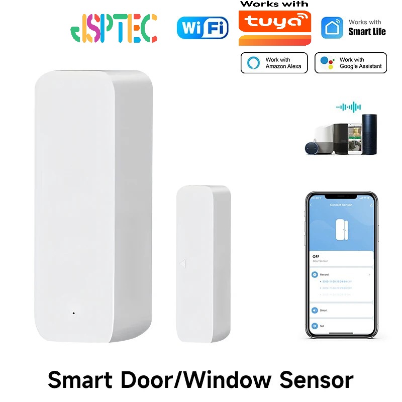 Home Security Tools - Tuya WiFi Smart Door Sensor Door