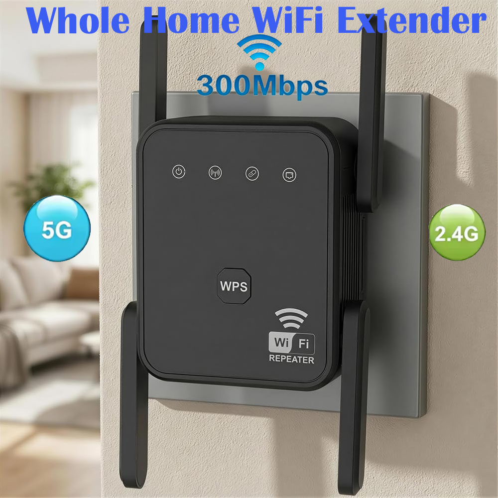2026 New WiFi Repeater 300Mbps - огляд і ціна Home Security No Wifi
