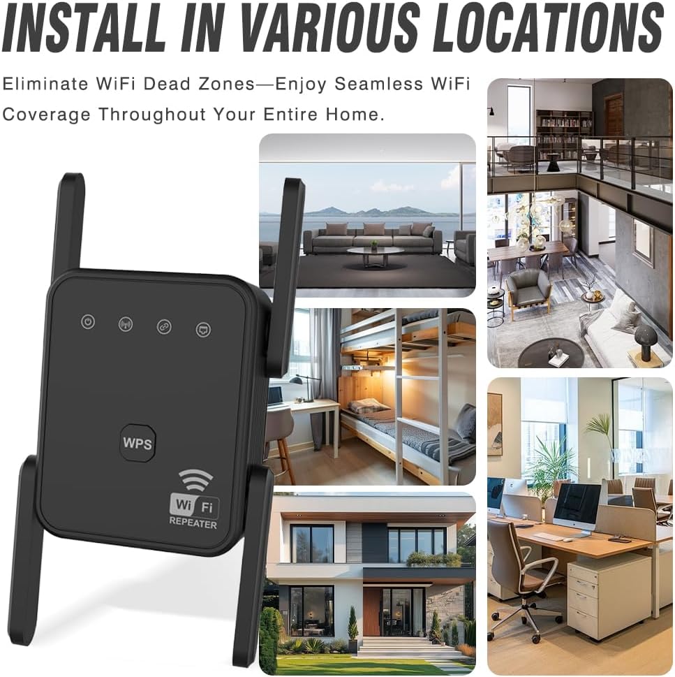 2026 New WiFi Repeater 300Mbps - огляд і ціна Home Security No Wifi