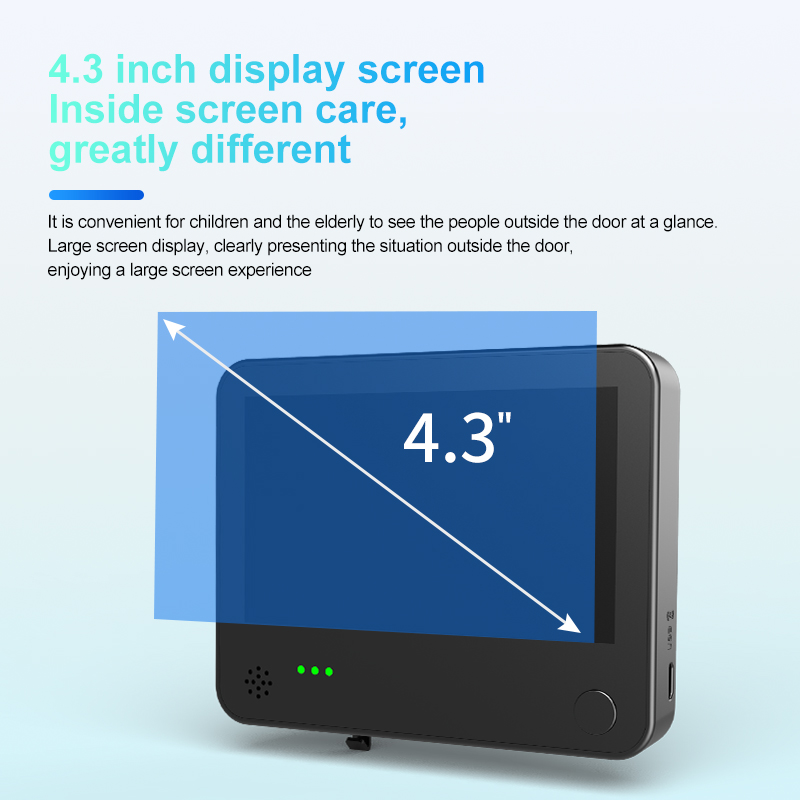 Danmini 4.3inch 2K Smart Life  - огляд і ціна Home Security Indoor Cameras