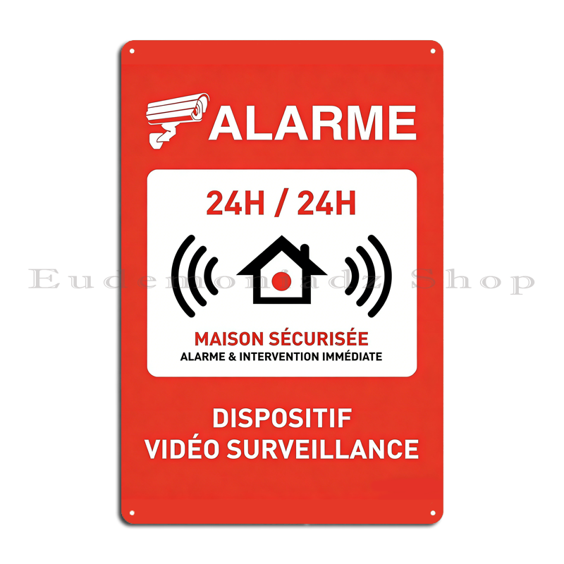 Retro 24h Alarm System Metal S - огляд і ціна Home Security With Alarm