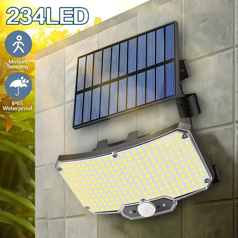 234LED Solar Outdoor Lights Mo - огляд і ціна Solar Security Light