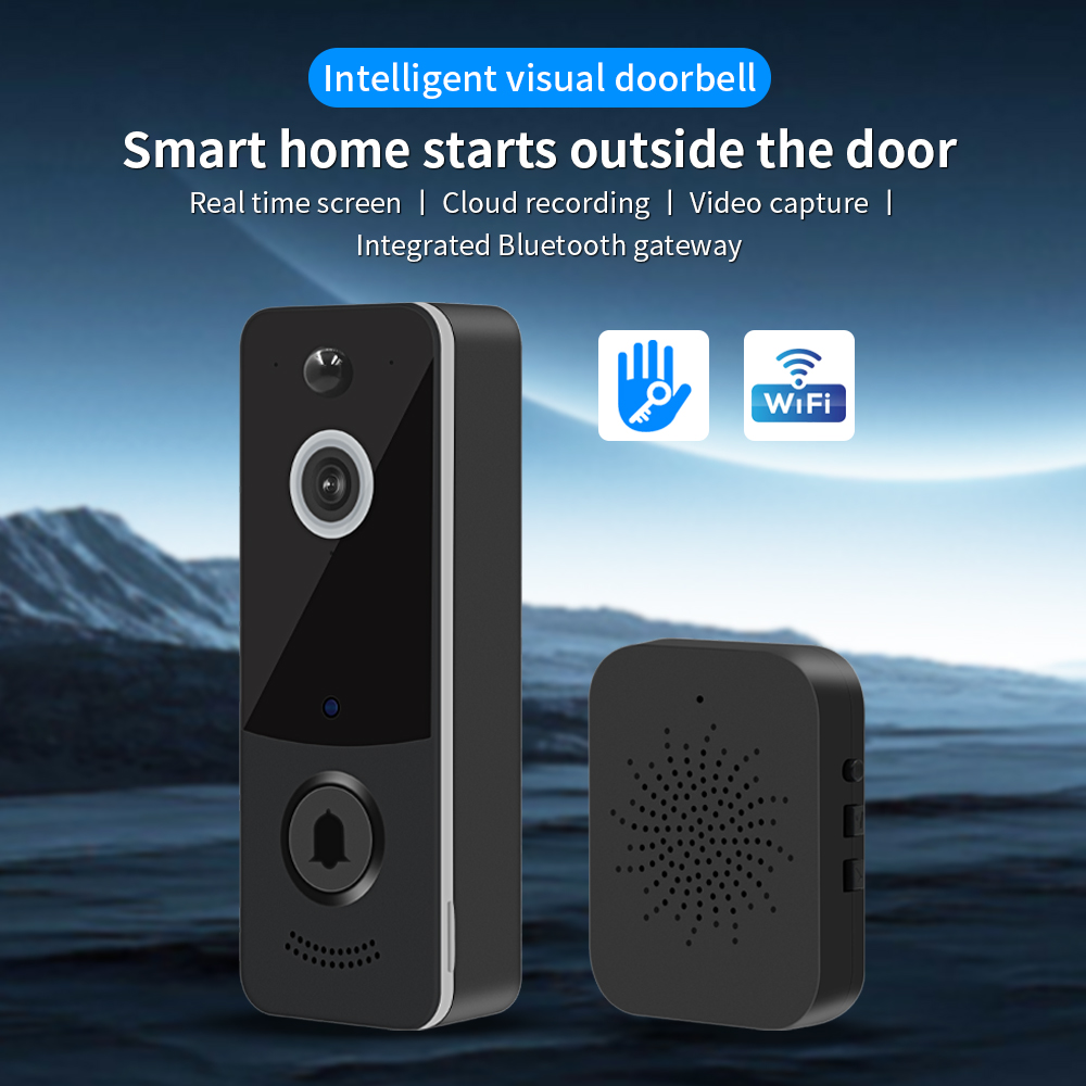 1080P WIFI Video Doorbell TTLO - огляд і ціна Home Security Indoor Cameras