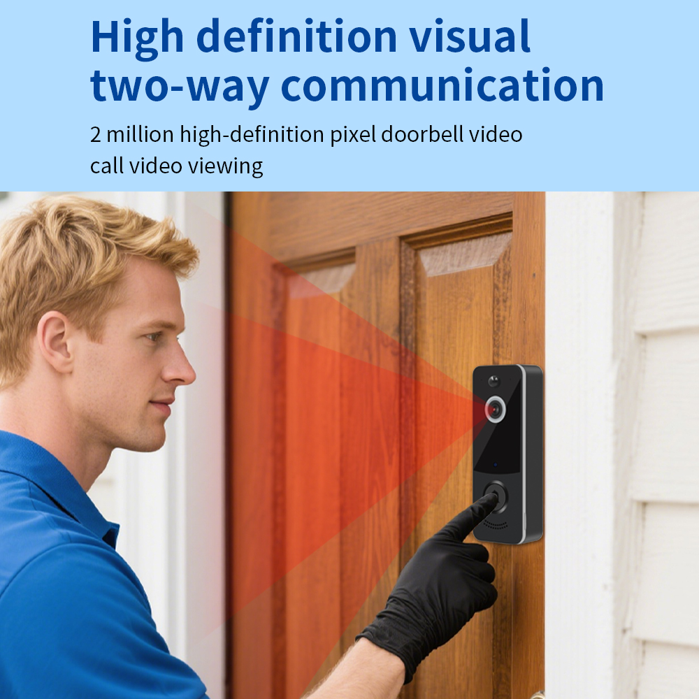 1080P WIFI Video Doorbell TTLO - огляд і ціна Home Security Indoor Cameras
