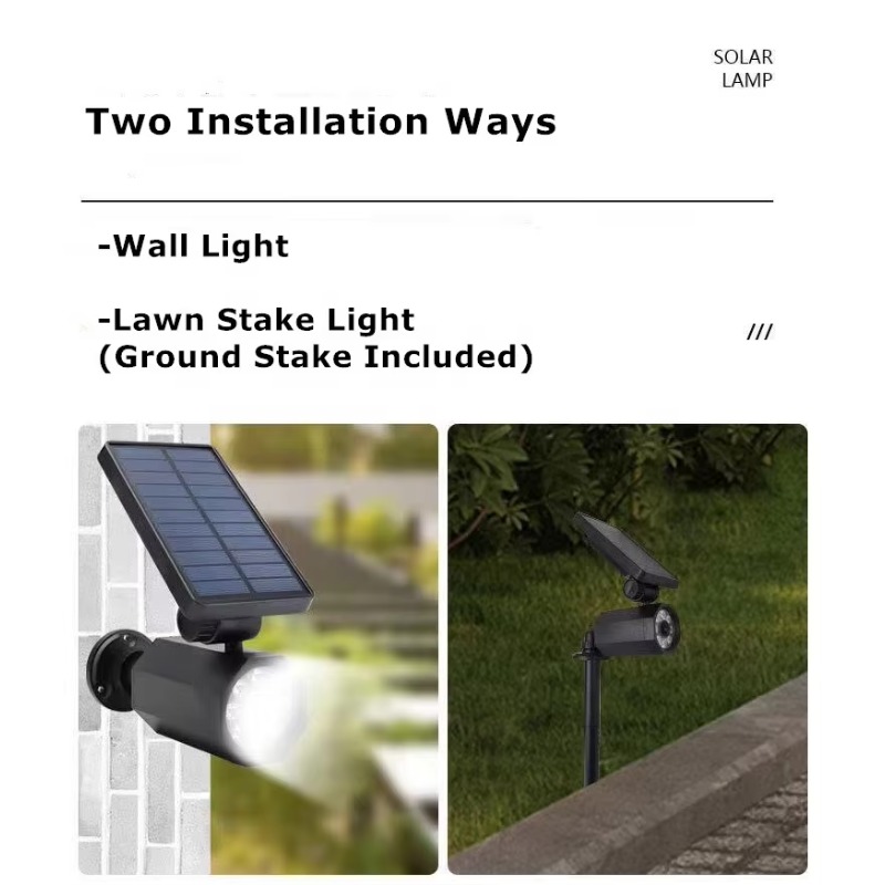 Dummy Camera 8 LED Waterproof  - огляд і ціна Solar Security Light