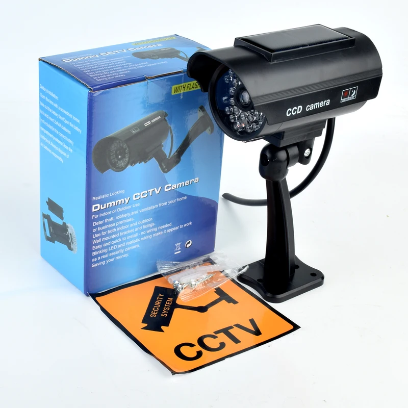Solar Powered Dummy Security C - огляд і ціна Solar Security Light