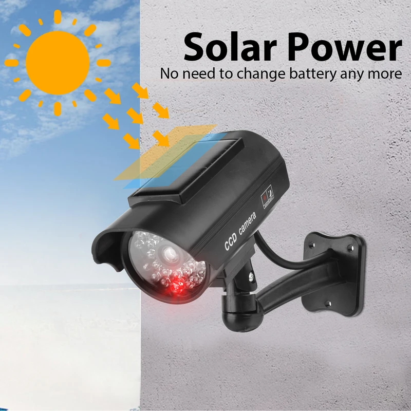 Solar Powered Dummy Security C - огляд і ціна Solar Security Light