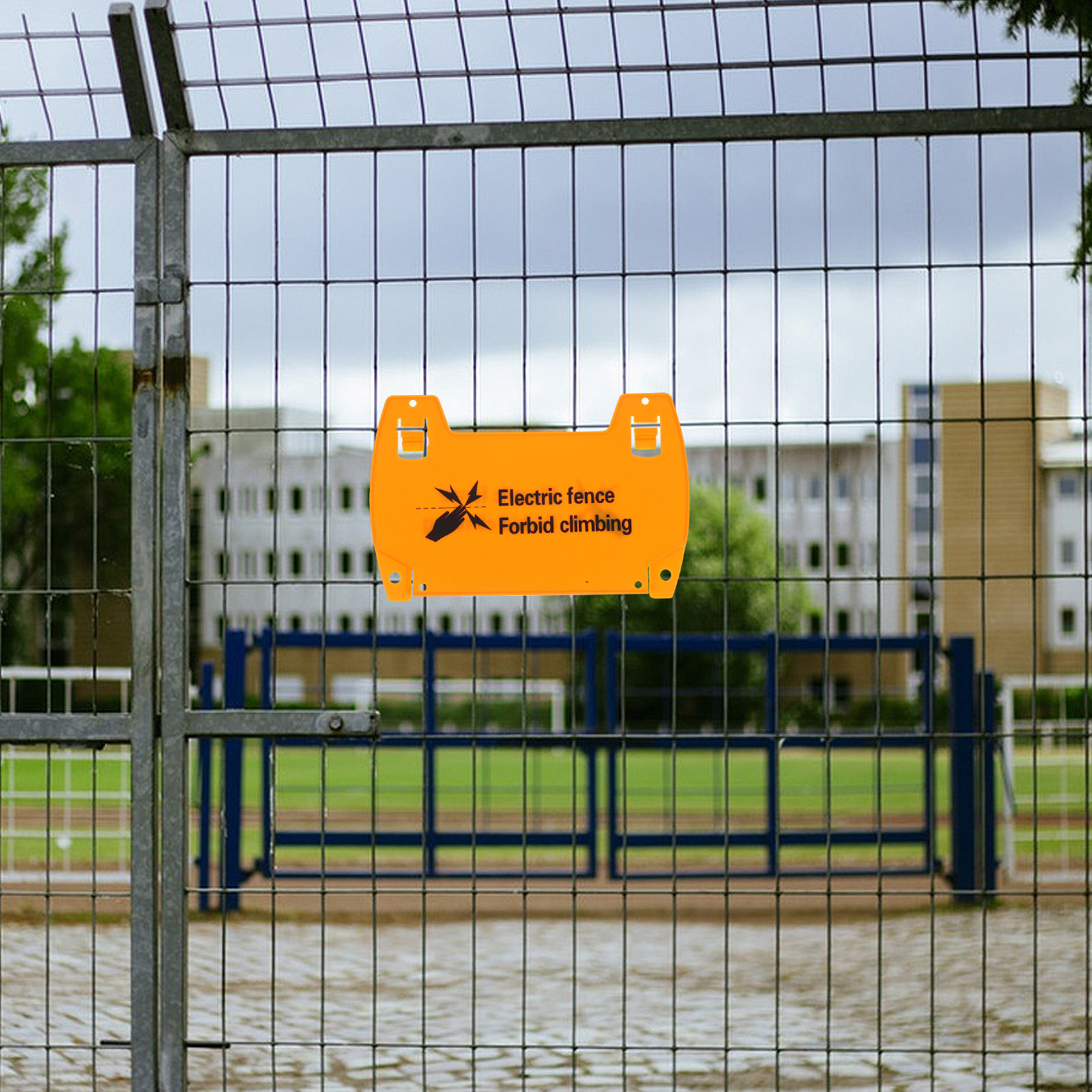 6Pcs Electric Fence Warning Si - огляд і ціна Home Security Electric Fence