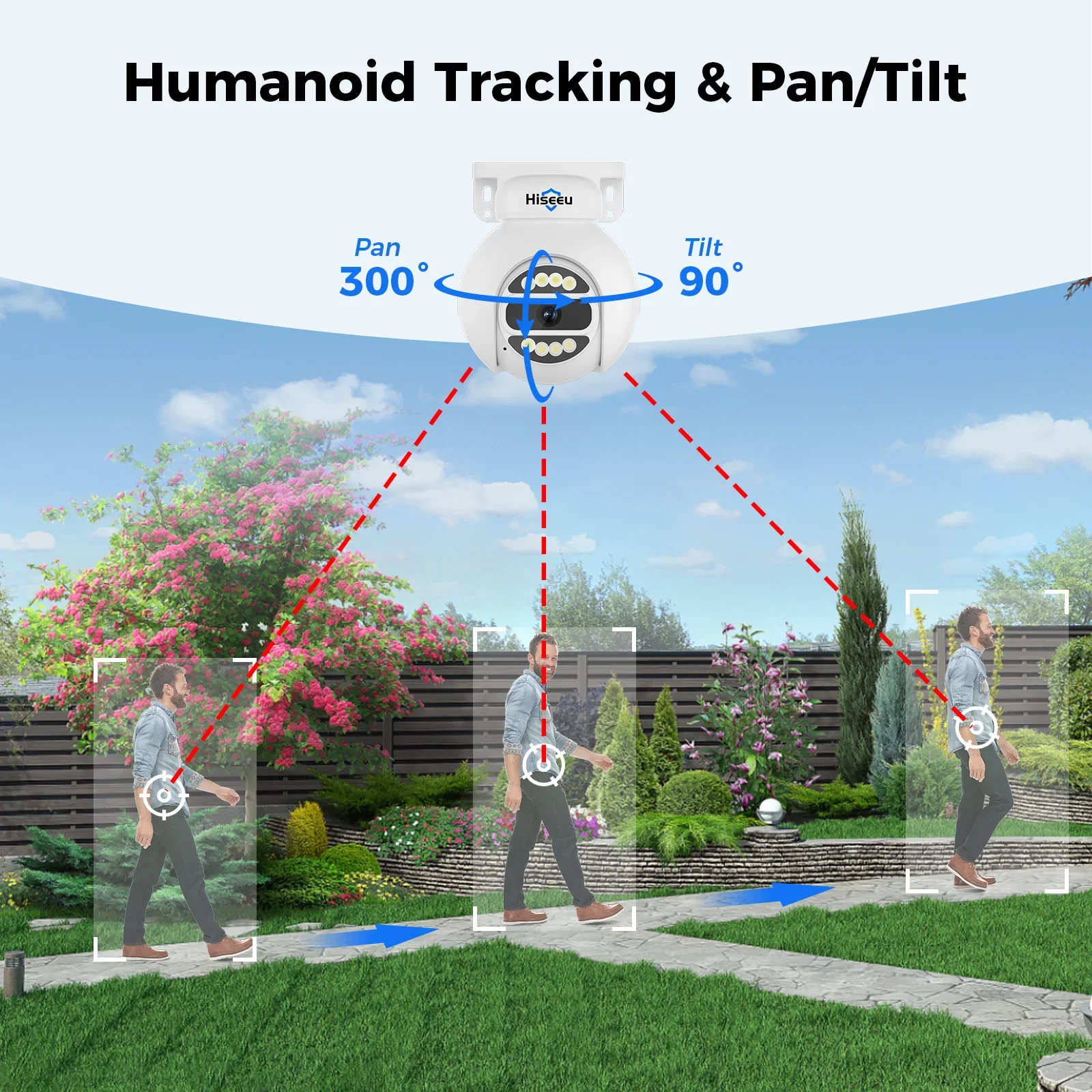 Hiseeu Automatic Tracking 5mp  - огляд і ціна Home Security And Cctv