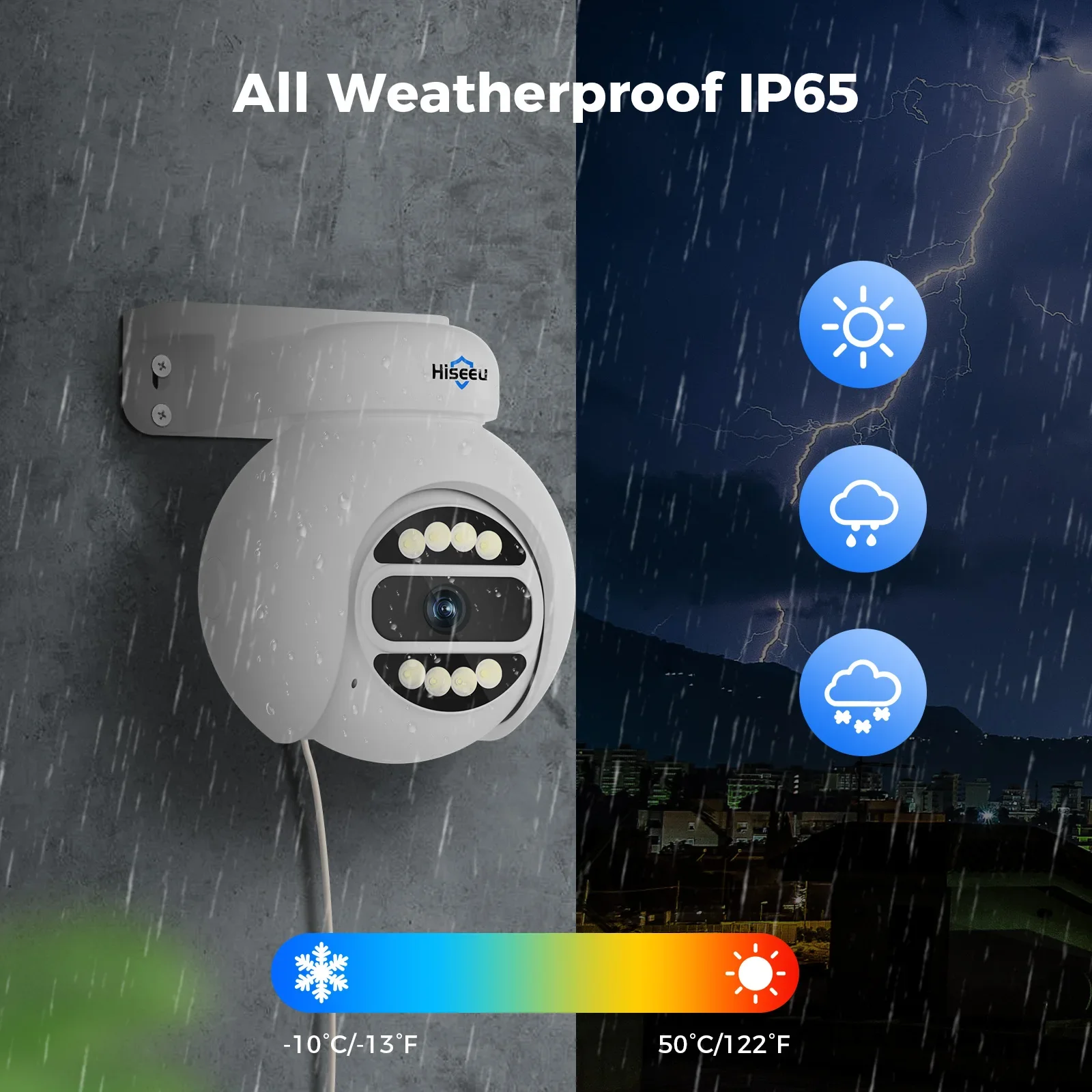 Hiseeu Automatic Tracking 5mp  - огляд і ціна Home Security And Cctv