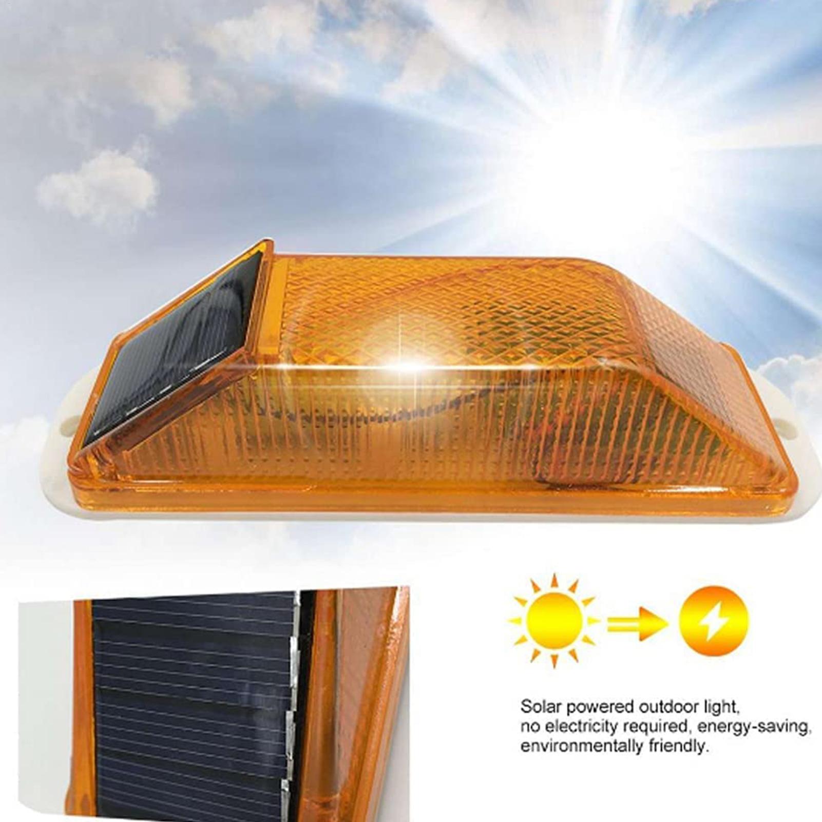 LED Solar Strobe Warning Lamp  - огляд і ціна Solar Security Light