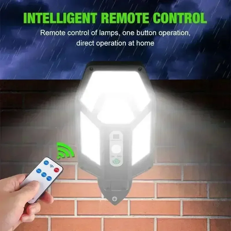 12000LM Powerful Solar Wall La - огляд і ціна Solar Security Light