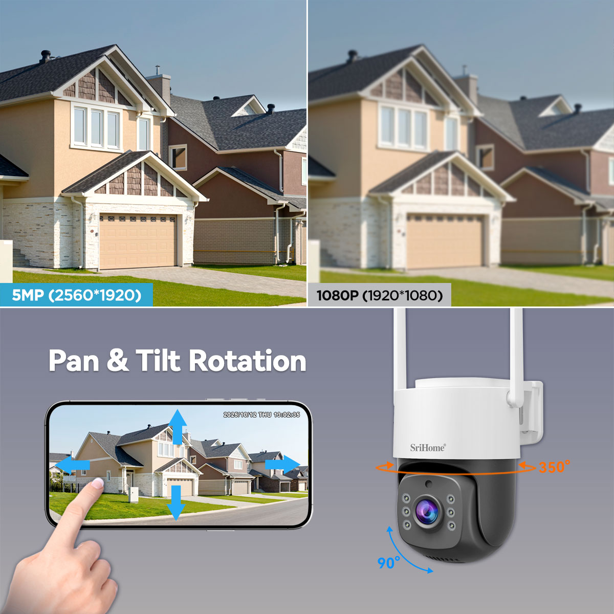 Srihome NVS012-IPC056 5MP IP C - огляд і ціна Home Security And Cctv