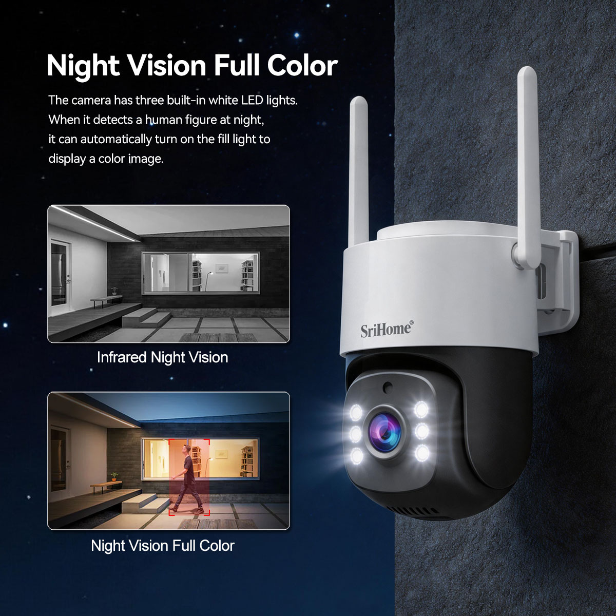 Srihome NVS012-IPC056 5MP IP C - огляд і ціна Home Security And Cctv