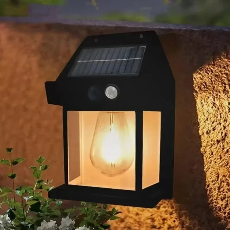 Outdoor Solar Tungsten Wall Li - огляд і ціна Solar Security Light