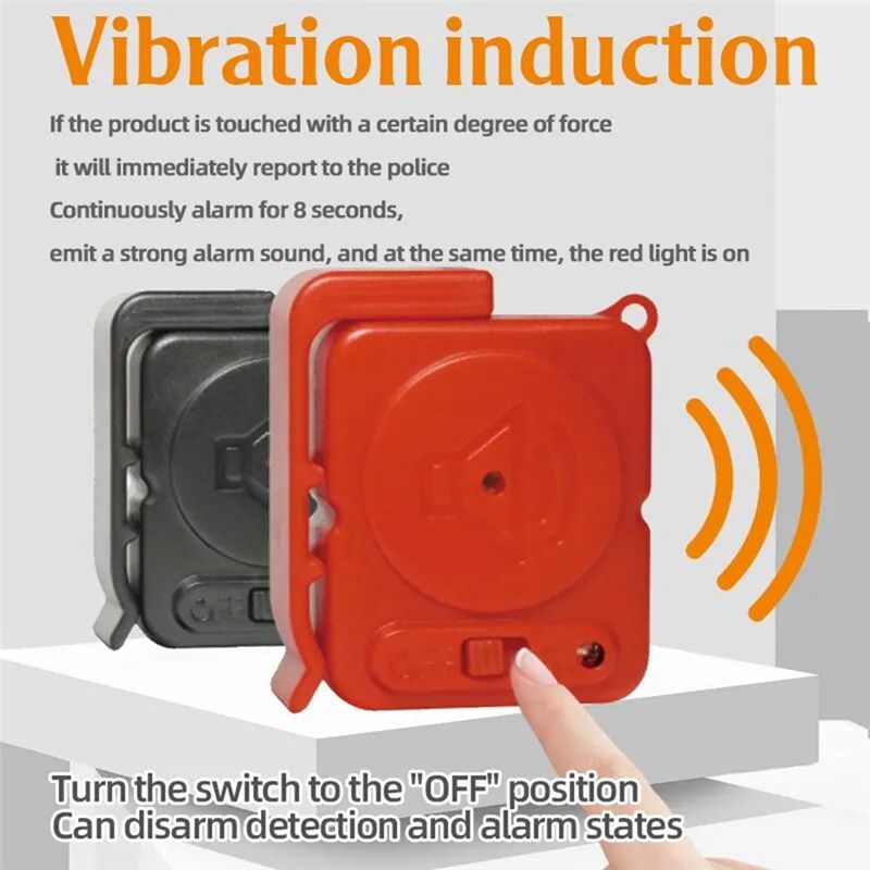 FULL-Vibration Alarm Sensors 1 - огляд і ціна Home Security With Alarm