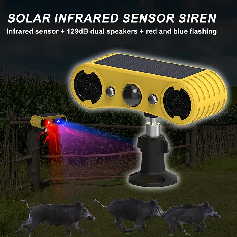 Solar Motion Sensor Alarm LED  - огляд і ціна Solar Security Light