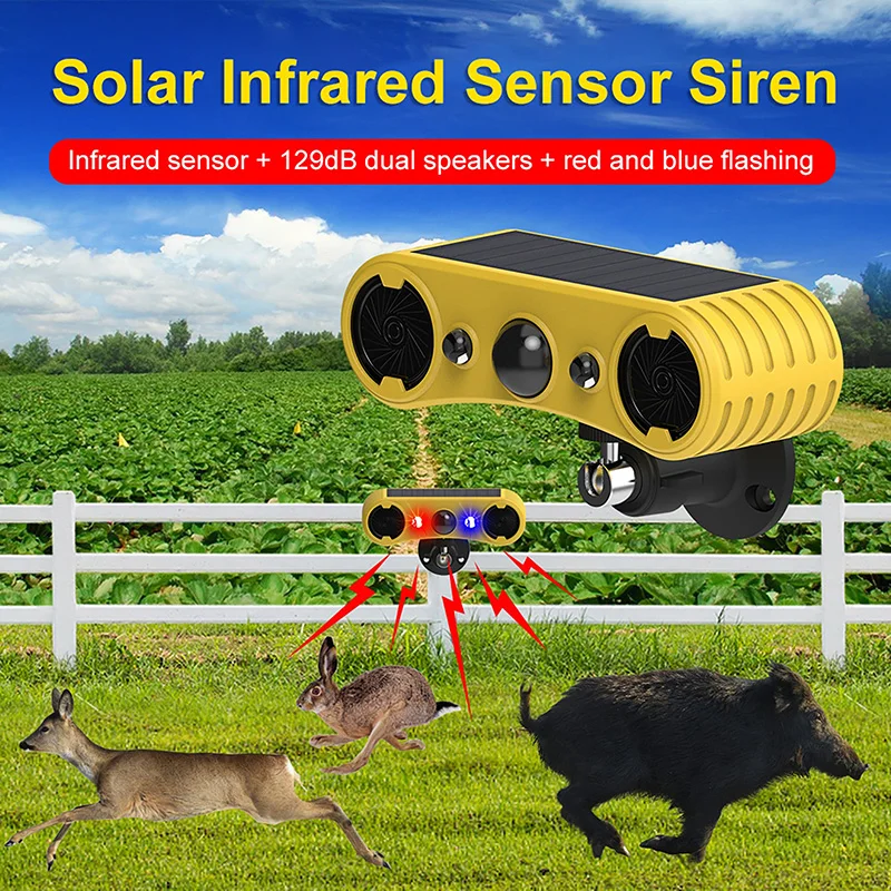 Solar Motion Sensor Alarm LED  - огляд і ціна Solar Security Light