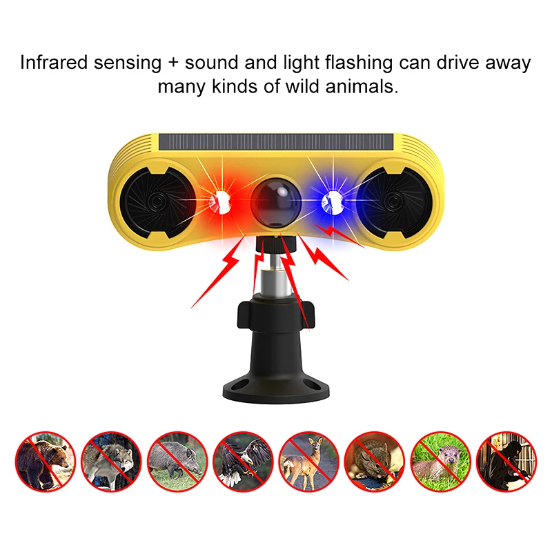 Solar Motion Sensor Alarm LED  - огляд і ціна Solar Security Light