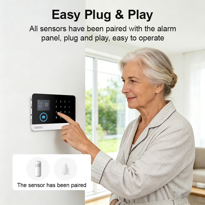 PGST WIFI GSM Smart Home Secur - огляд і ціна Home Security No Wifi