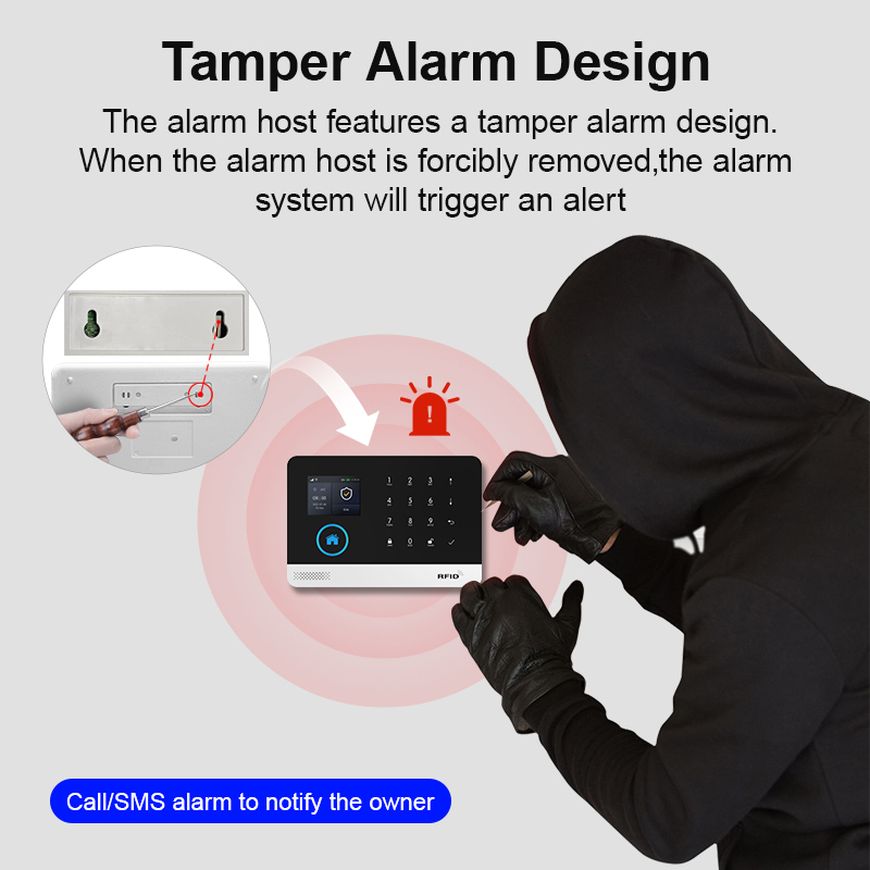PGST WIFI GSM Smart Home Secur - огляд і ціна Home Security No Wifi