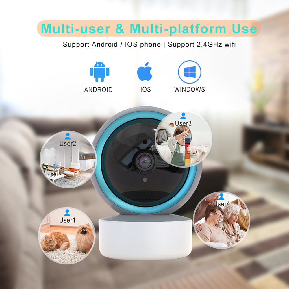 2MP 3MP WIFI IP Camera Tuya Sm - огляд і ціна Home Security No Wifi