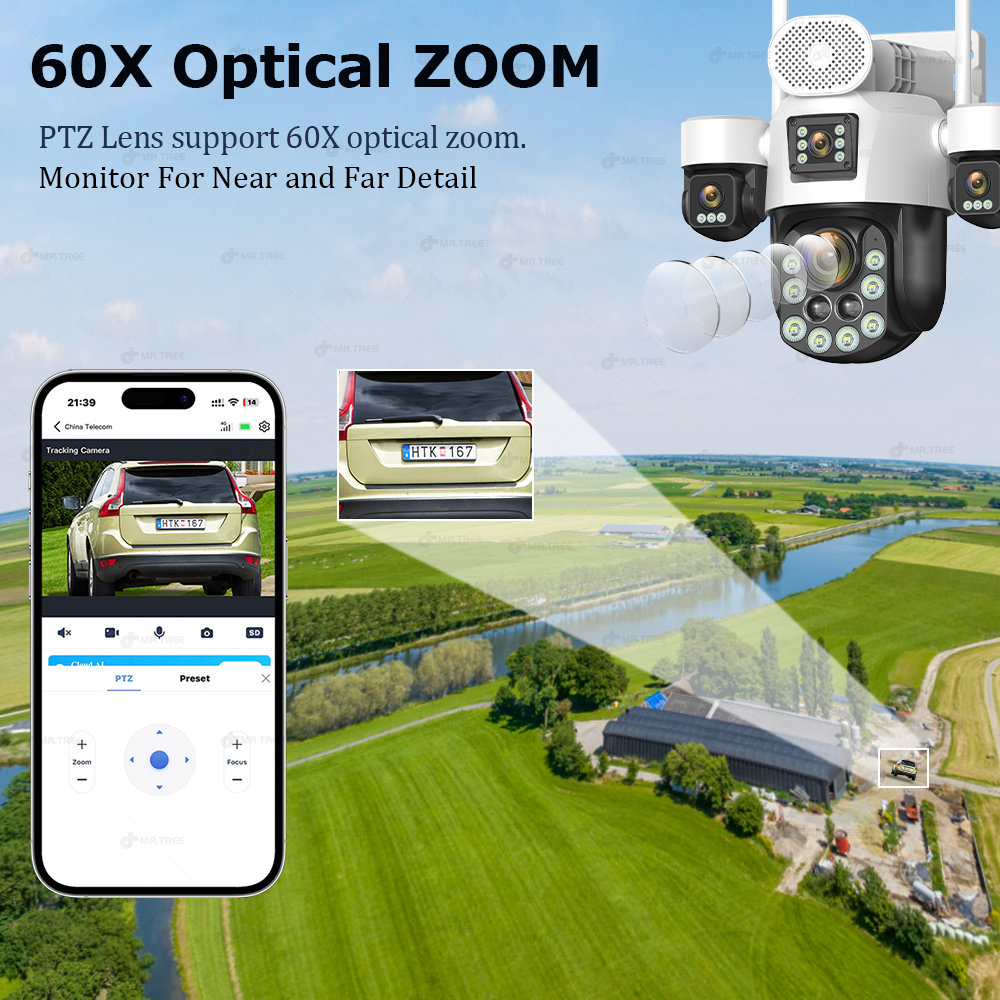 AOV Four Lens Outdoor Surveill - огляд і ціна Home Security Tools