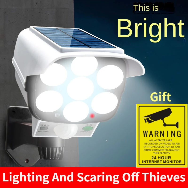 Outdoor Solar Light Motion Sen - огляд і ціна Solar Security Light