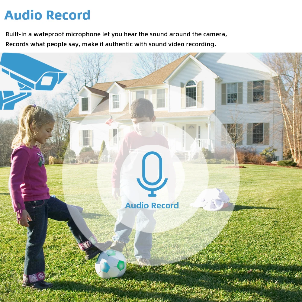 8MP 4K POE IP Camera Home Secu - огляд і ціна Home Security Alarm