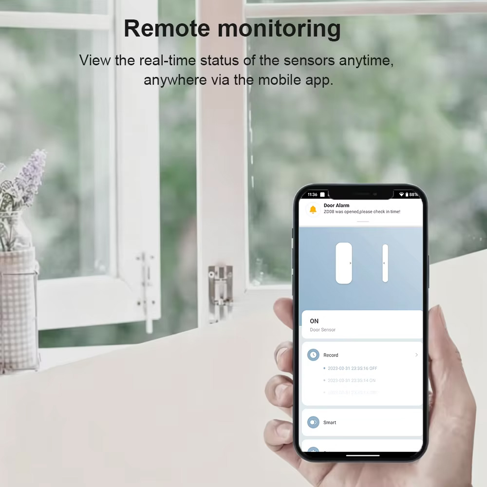 Zigbee 3.0 Door Window Sensor  - огляд і ціна Home Security Tools