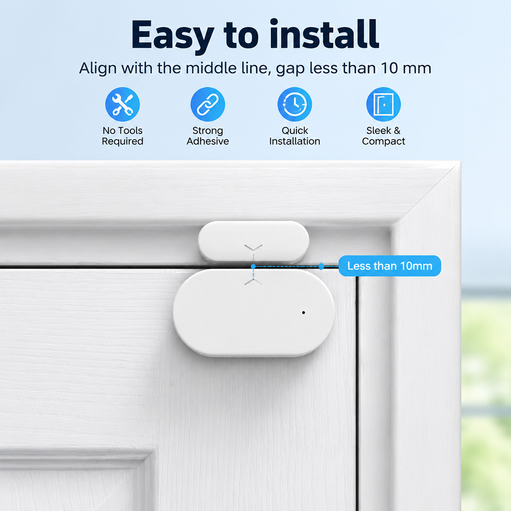 Zigbee 3.0 Door Window Sensor  - огляд і ціна Home Security Tools