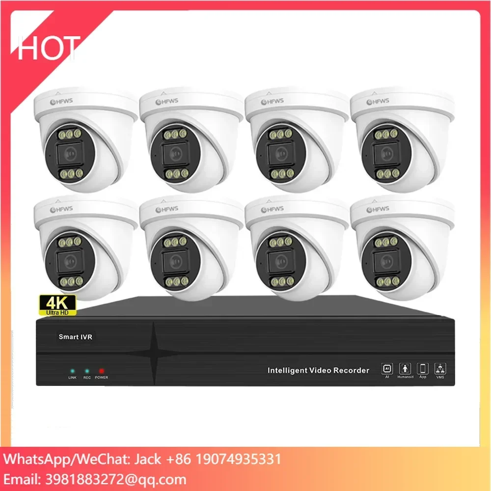 OEM 8MP 4K 25FPS PoE IP Camera - огляд і ціна Home Security And Cctv