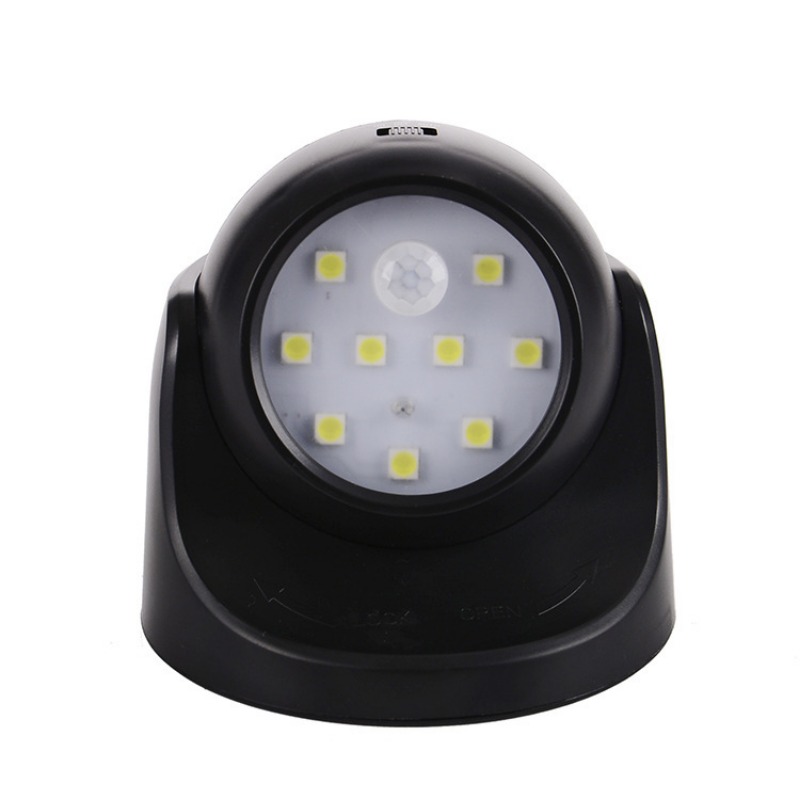 Battery Operated LED Spotlight - огляд і ціна Home Security Lights Outdoors
