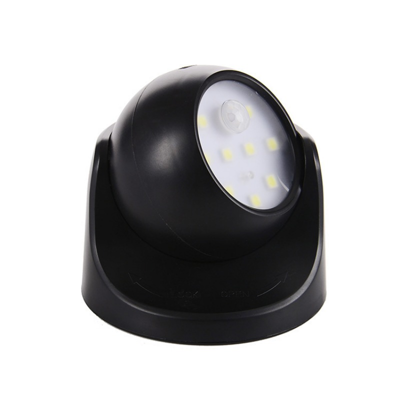 Battery Operated LED Spotlight - огляд і ціна Home Security Lights Outdoors