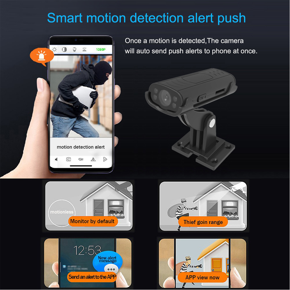 Mini Wireless WiFi Home Securi - огляд і ціна Home Security Features