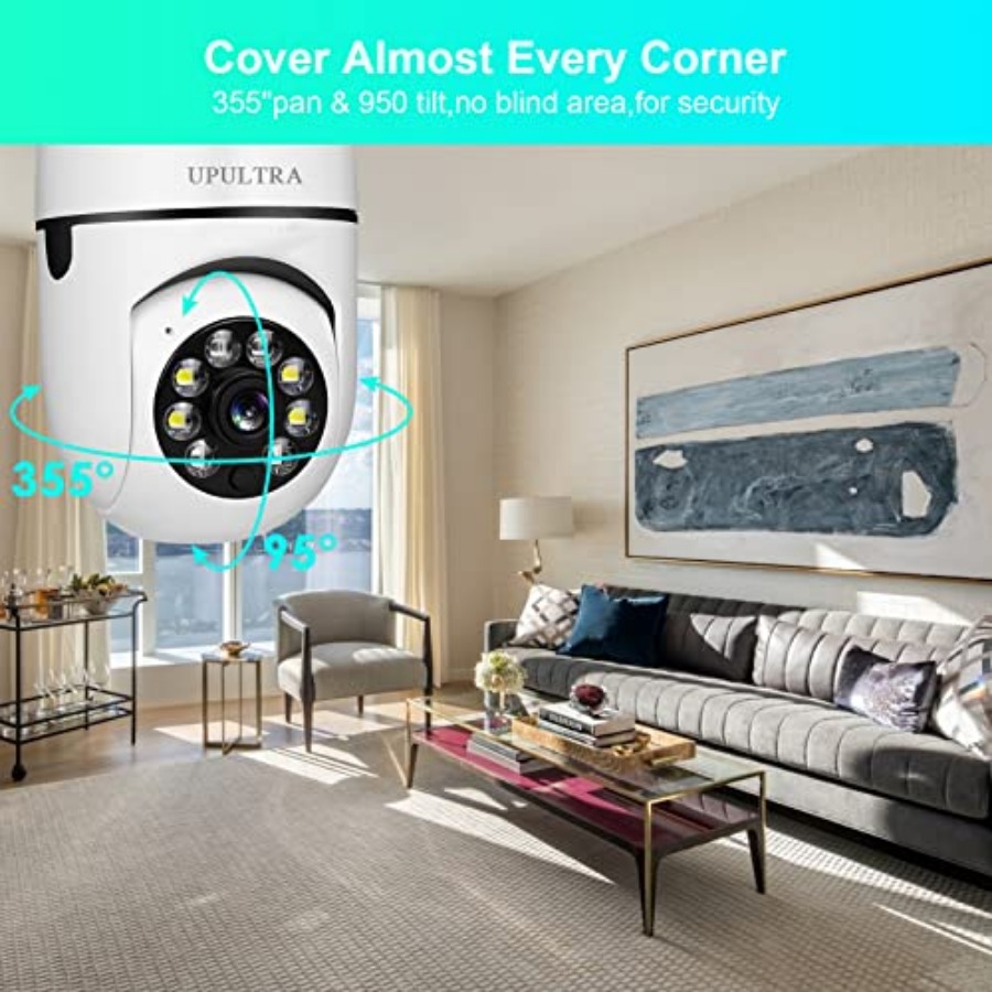 Light Bulb 1080P Security Wire - огляд і ціна Home Security Alarm