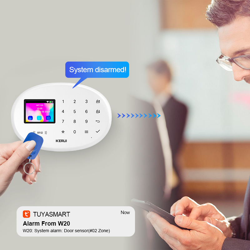 KERUI W204 Tuya Smart Home Ala - огляд і ціна Home Security No Wifi