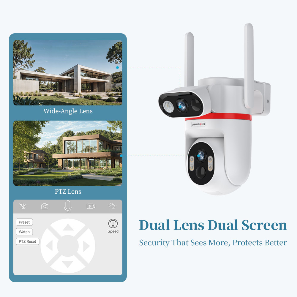LS VISION Solar Security Camer - огляд і ціна Home Zone Security Camera