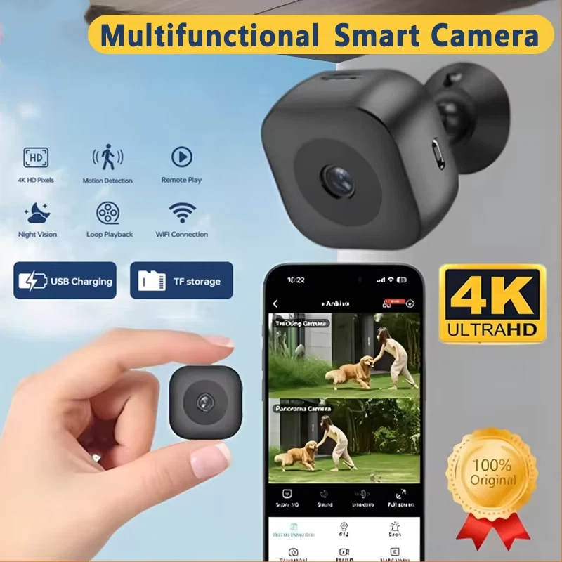 Lenovo Smart 4K HD Mini Camera - огляд і ціна Home Security Indoor Cameras