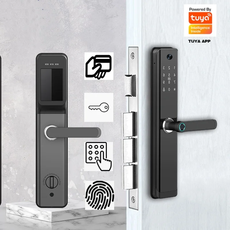 Smart Home Security Door Lock  - огляд і ціна Home Security Features
