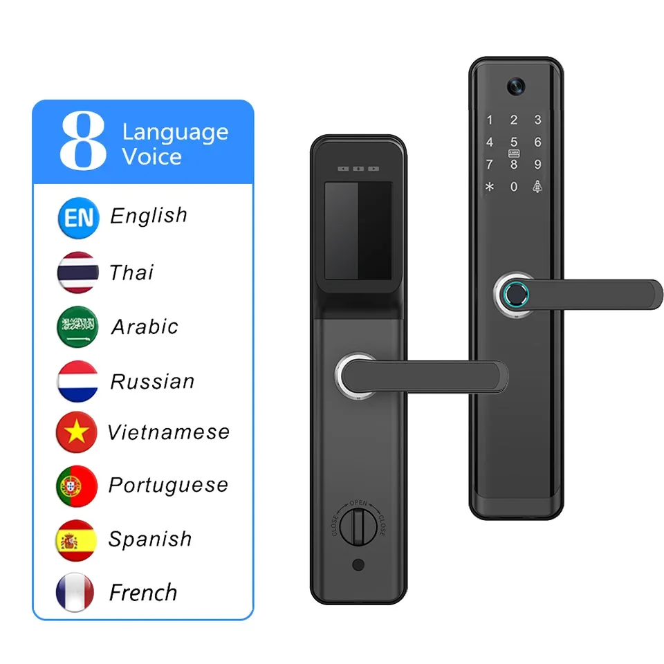 Smart Home Security Door Lock  - огляд і ціна Home Security Features