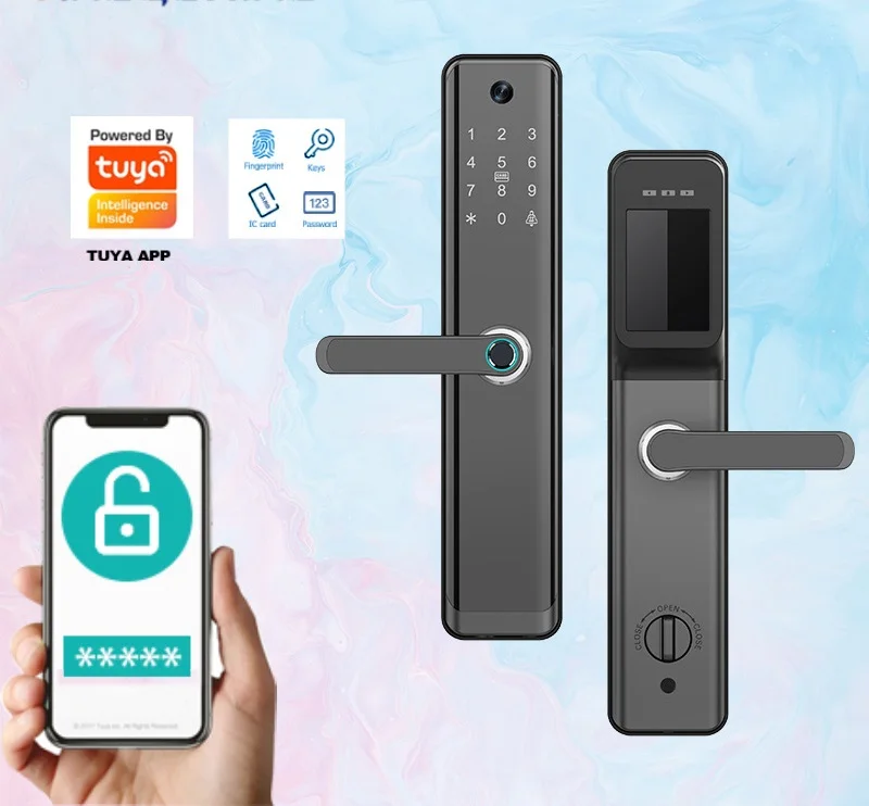 Smart Home Security Door Lock  - огляд і ціна Home Security Features