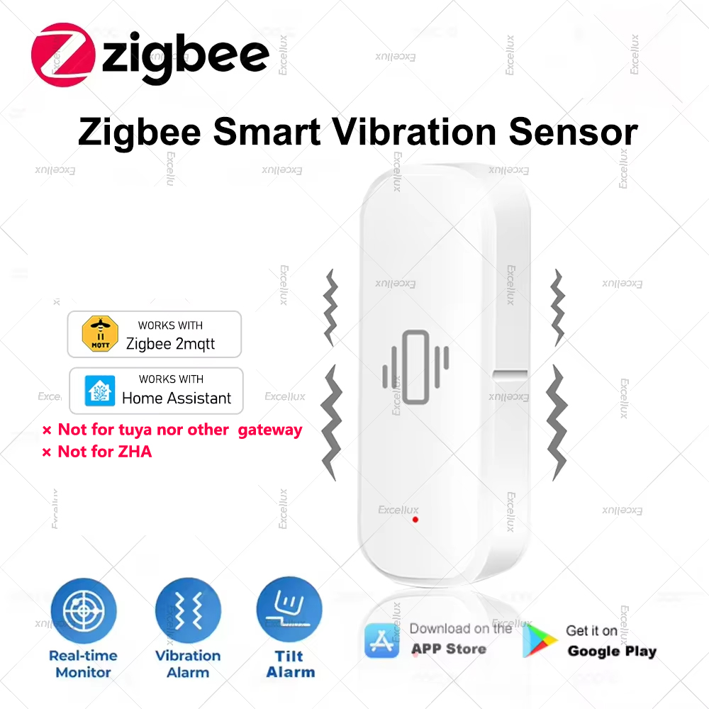 Zigbee Smart Vibration Sensor  - огляд і ціна Home Security With Alarm