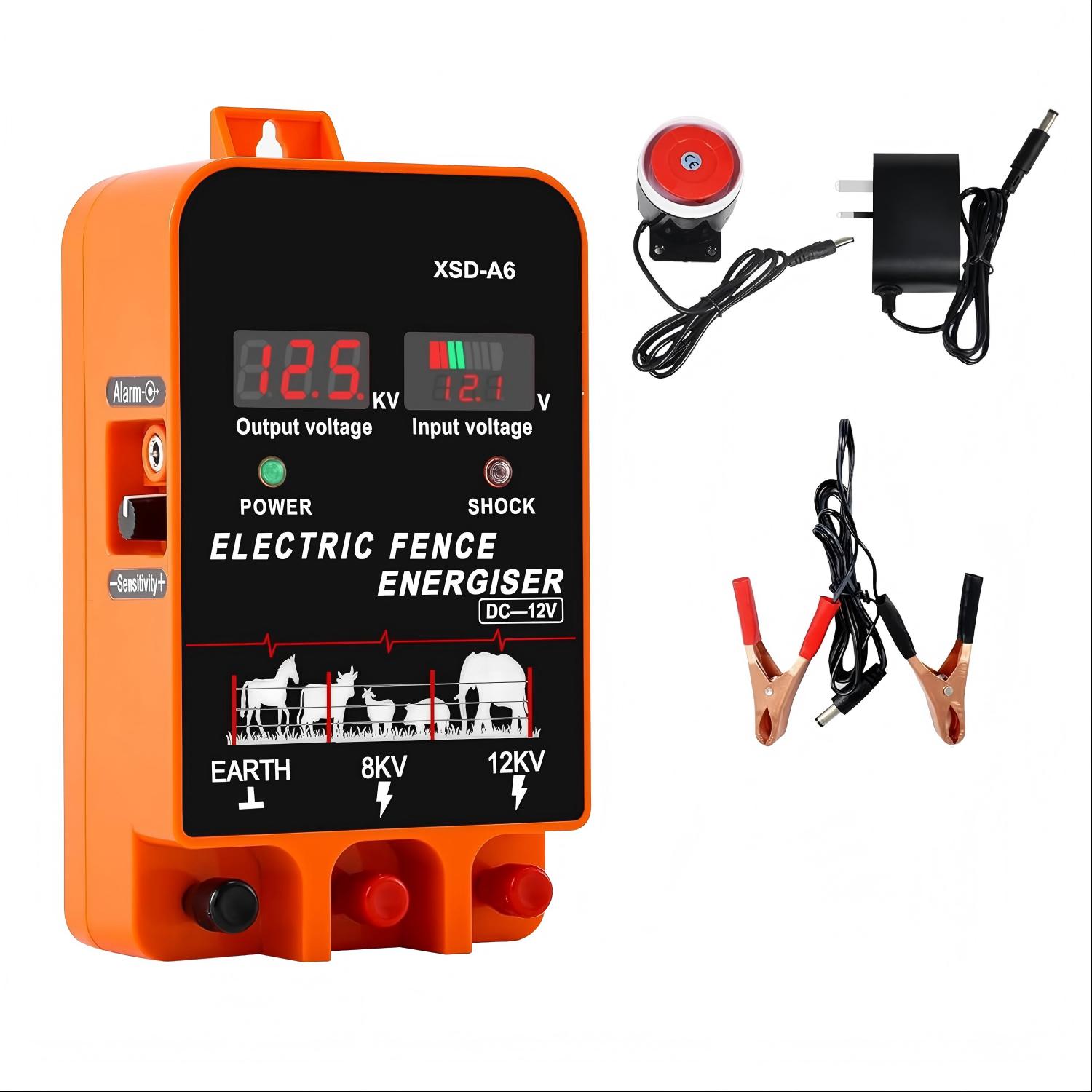 20KM Electric Fence Energizer  - огляд і ціна Home Security Electric Fence